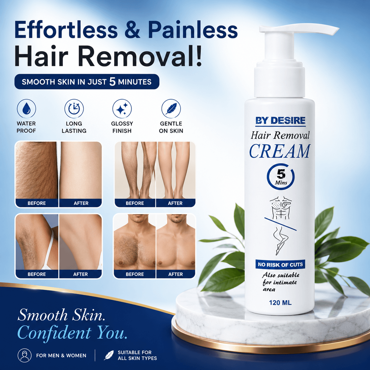 Hair Remover By Desire -  Pack of 2