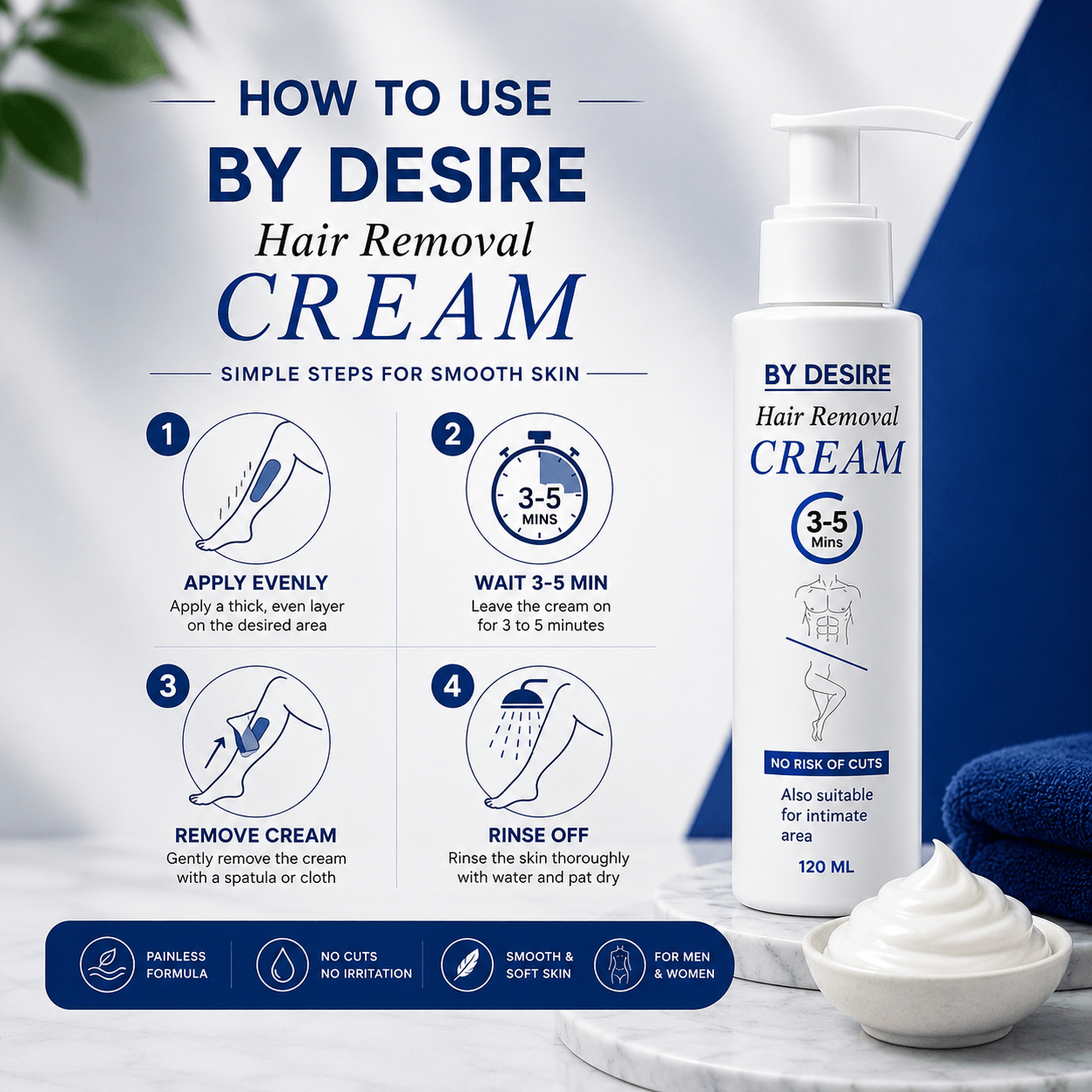 Hair Remover By Desire -  Pack of 2
