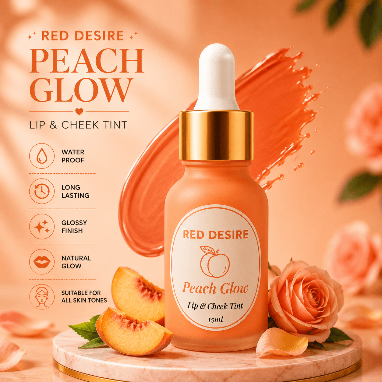 Red & Peach Deal