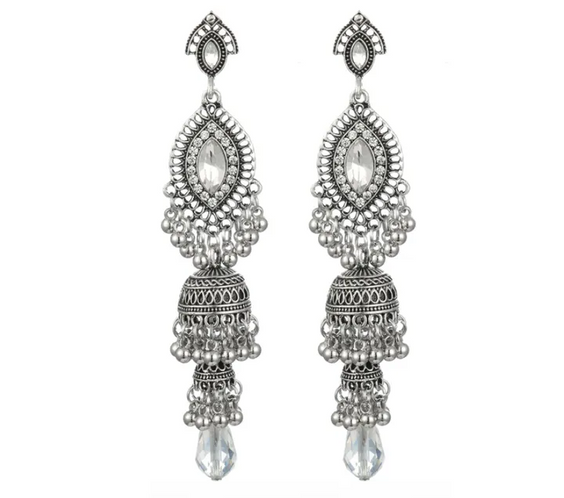 Retro Alloy Bell Earrings