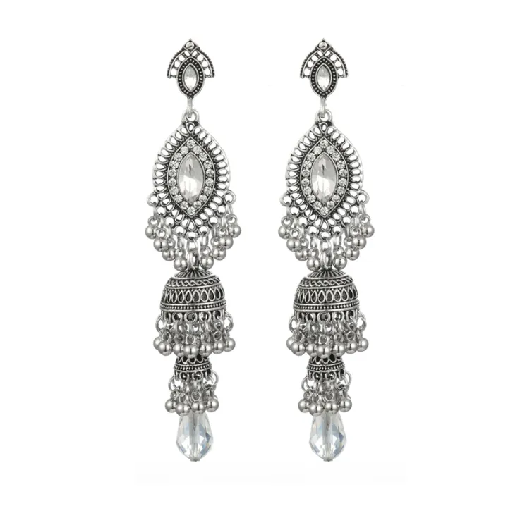 Retro Alloy Bell Earrings