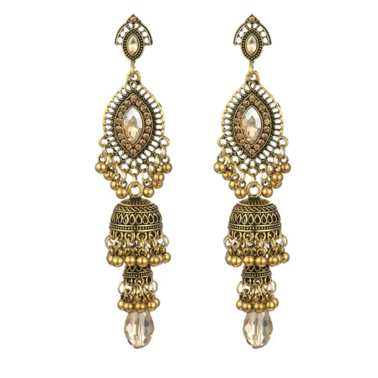 Retro Alloy Bell Earrings