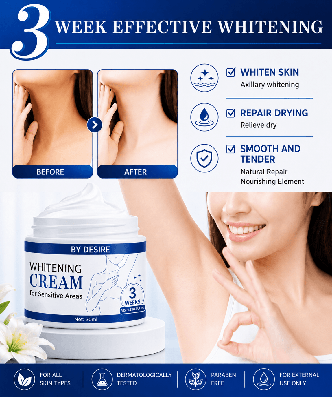 Whitening Cream By Desire